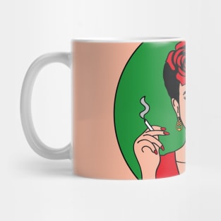 Romantic Frida Kahlo Mug